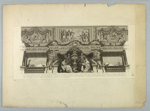 Decorations by Lebrun and Mignard at the Palace of Versailles