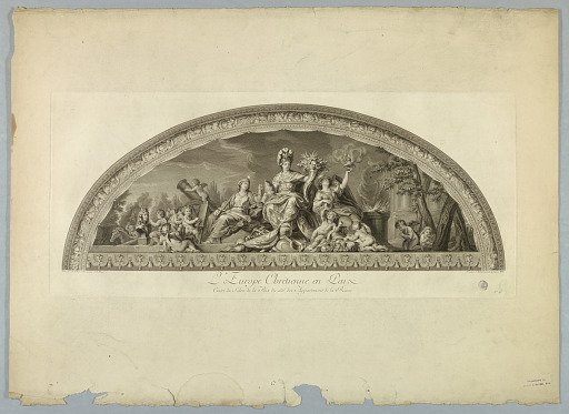 Decorations by Lebrun and Mignard at the Palace of Versailles