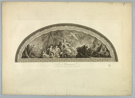 Decorations by Lebrun and Mignard at the Palace of Versailles