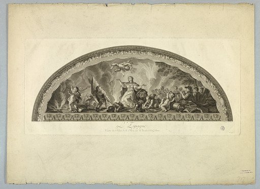 Decorations by Lebrun and Mignard at the Palace of Versailles