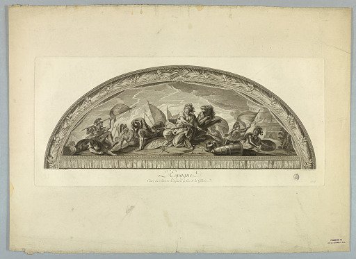 Decorations by Lebrun and Mignard at the Palace of Versailles