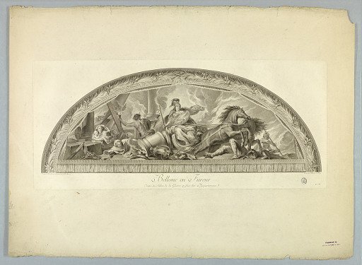 Decorations by Lebrun and Mignard at the Palace of Versailles