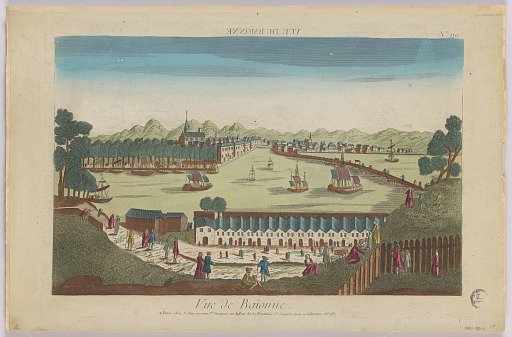 Peep-show, Vue de Baionne, No. 119
