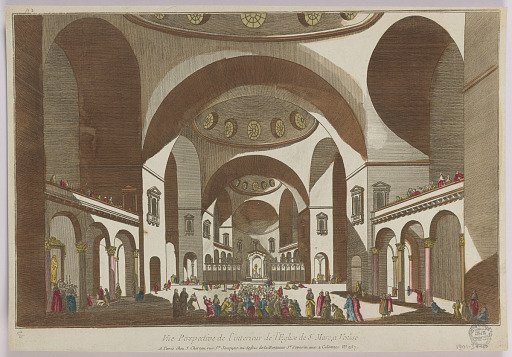Peep-show, Vue Perspective de L'Interieur de L'Eglise de St. Marc, à Venise