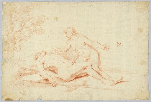 Venus Beside the Sleeping Adonis