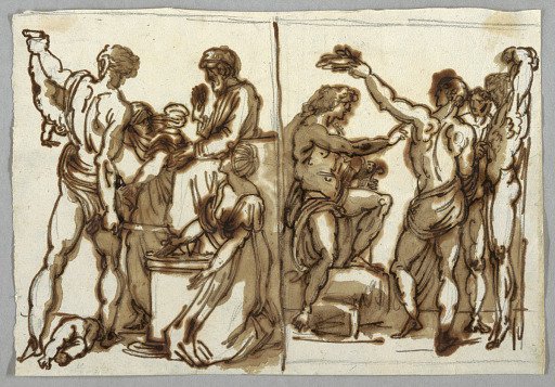 The Judgement of Solomon; The Flaying of Marsyas