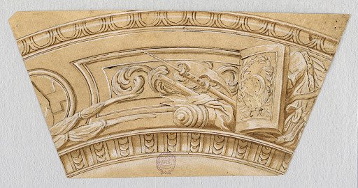 Project for a Ceiling Frieze