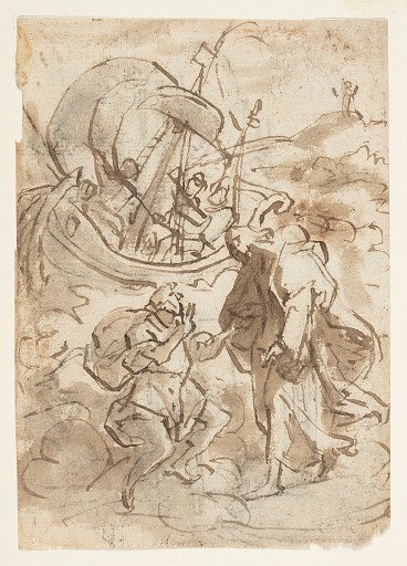 Christ Saving Peter from Drowning