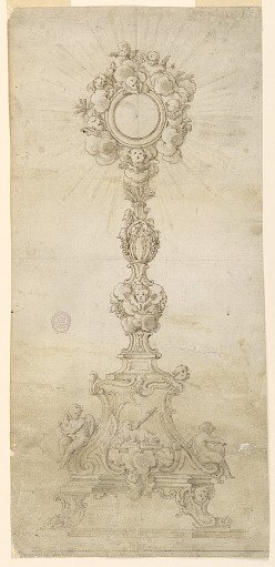Design for a Monstrance with Alternative Suggestions