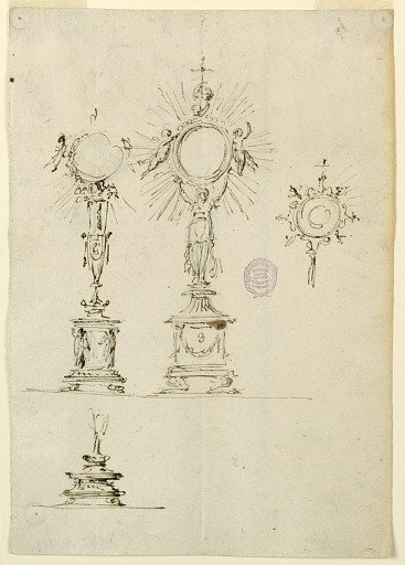 Sketches for a Monstrance