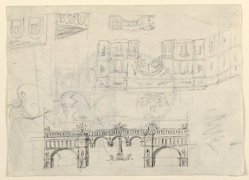 Stage Design: a Town Square