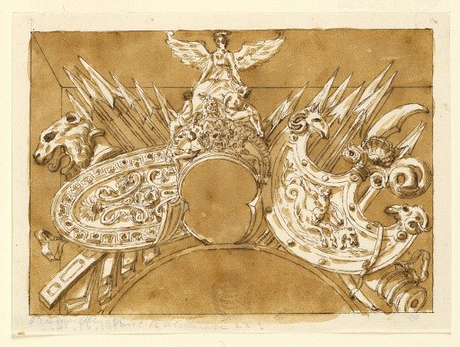 Military Trophy after Polidoro da Caravaggio