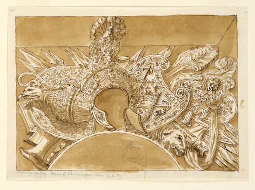 Military Trophy after Polidoro da Caravaggio