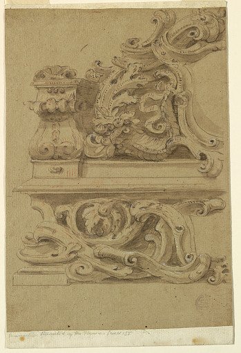 Project for Entablature and Pediment
