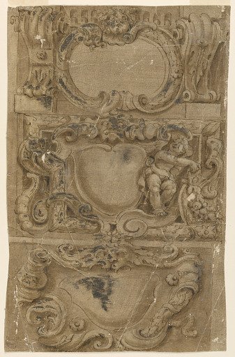 Three Escutcheons with Alternative Suggestions