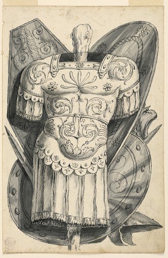 Trophy with Weapons