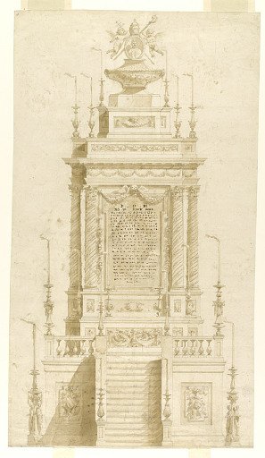 Design for a Monument for Pope Pius VI