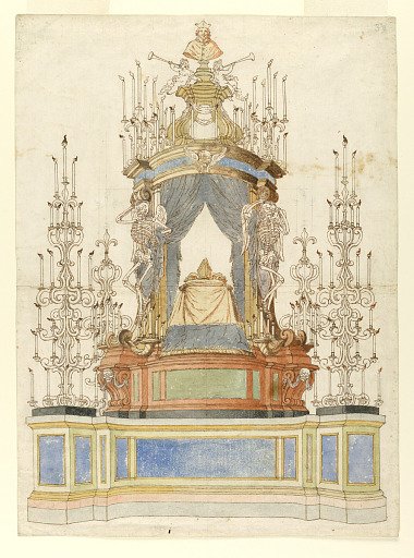 Catafalque of Giorgio Bolognetti, Bishop of Rieti