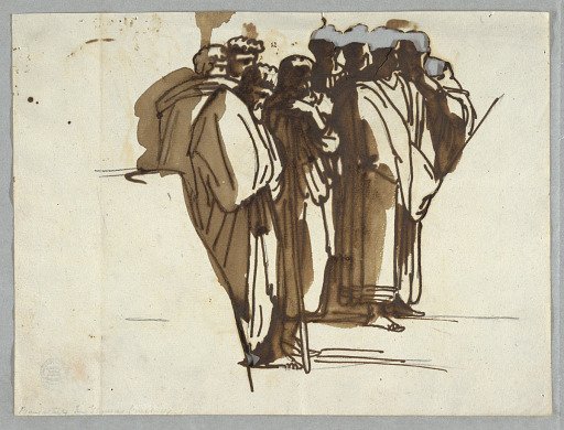 Paul Preaching in Athens, after Raphael
