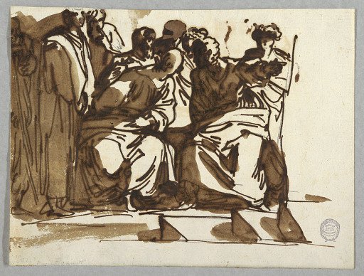 Saint Paul Preaching, after Raphael