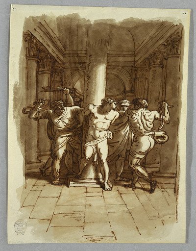 Sketchbook Page: Flagellation of Christ