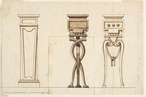 Designs for a Wooden Pedestal
