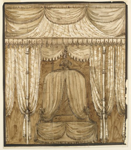 Elevation of a Bed Alcove
