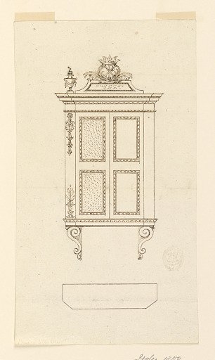 Design for a Hanging Sacristy Cupboard