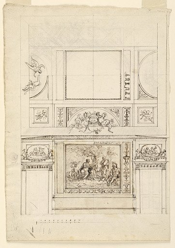 Painted Ceiling and Wall Decoration