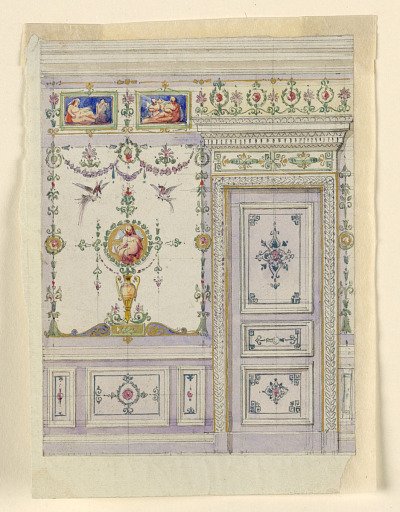 Painted Decoration of a Wall