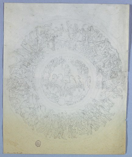 Sketches for a Decorated Ceiling