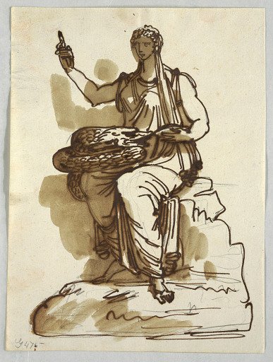 Hygeia, after an Antique Statue in Giustiniani Collection, Rome