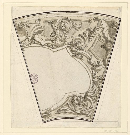 Project for the Stucco Decoration of a Circular Ceiling