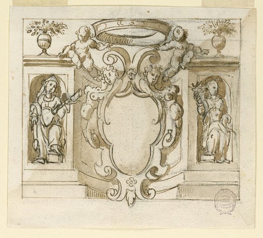 Escutcheon for a Coat-of-Arms