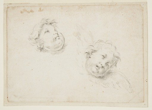 Study for Two Cherubim