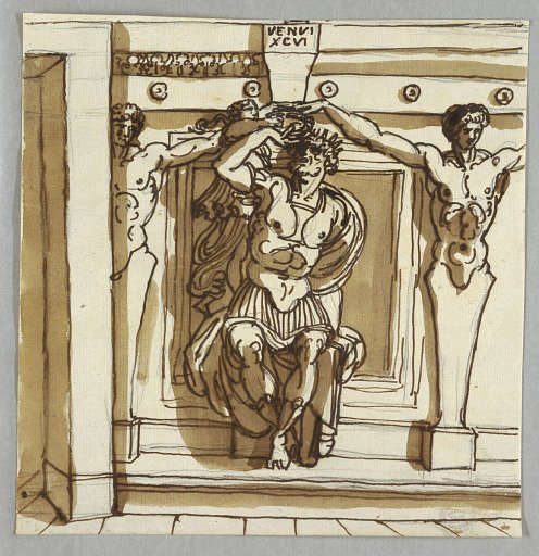 Godfrey de Bouillon, after Giulio Romano and Raphael Sanzio