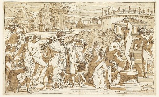 Worship of Venus in a Classical Landscape