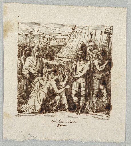 Coriolanus Agrees to Lift the Siege of Rome