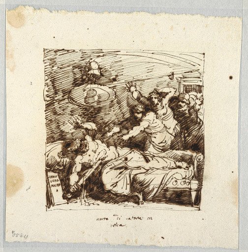 Suicide of Marcus Porcius Cato