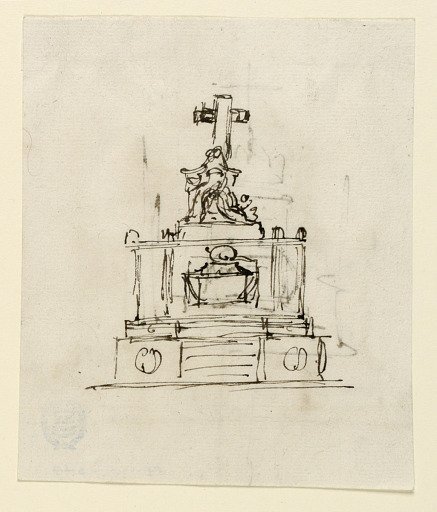 Two Sketches for a Sepulchral Monument