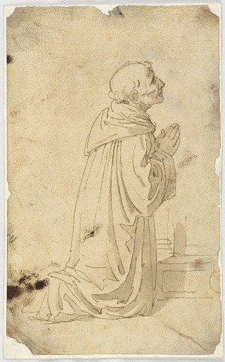 A Praying Monk