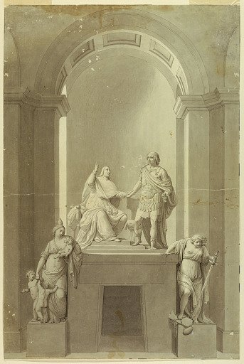 A Sepulchral monument of Henry Cardinal York (1725-1807) and Charles Edward Stuart, the “Young Pretender” (1720-1788)