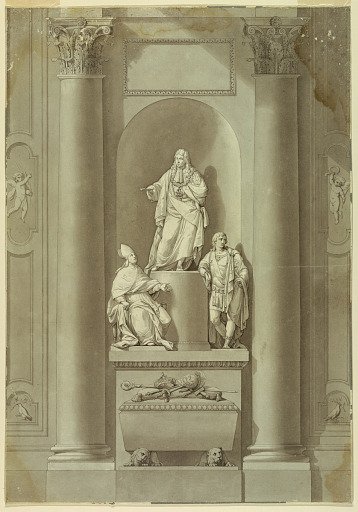 Sepulchral Monument of the last three Stuarts