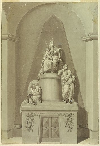 Sepulchral Monument of James III and Henry Cardinal York