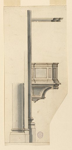 Project: A pulpit shown in profile