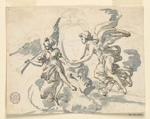 The coat of arms of a prelate