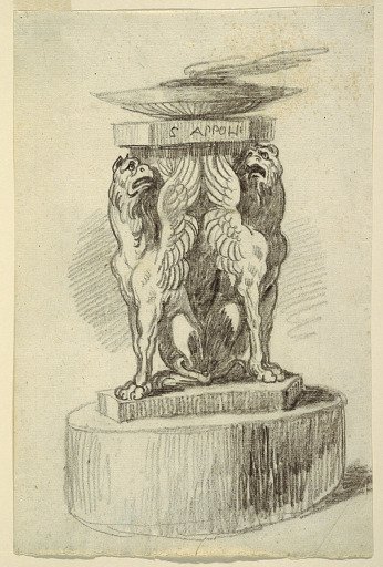 An altar dedicated to Apollo