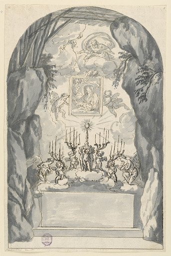 Altar with Cr che
