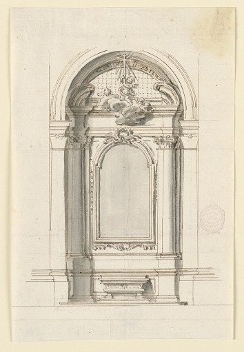 Project for an altar in a side chapel