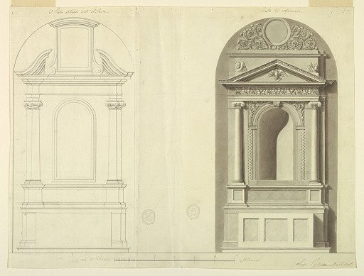 Project for the modernization of an altar